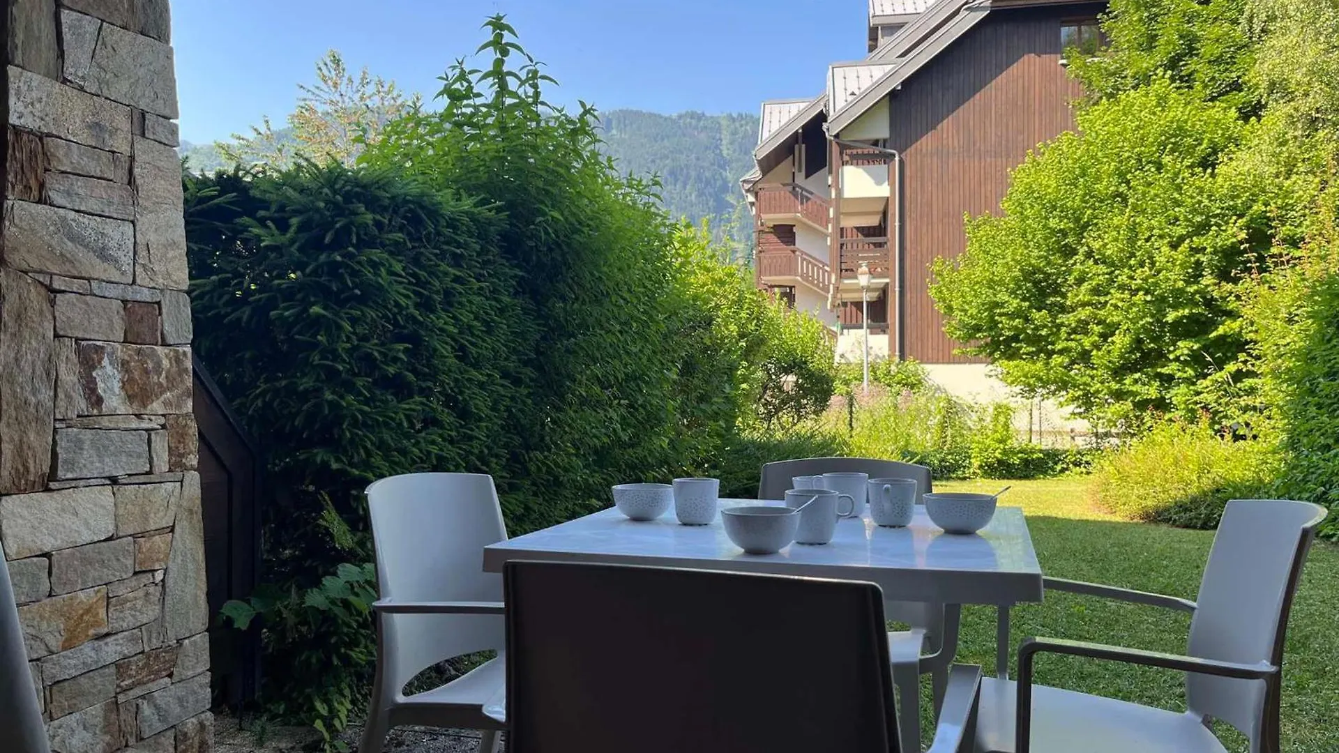 Appartement T2 Cosy Avec Jardinet, Proche Centre Et Skibus, Wifi, Parking Et Equipements Complets - Fr-1-624-61 Samoëns Franciaország